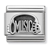 Nomination Composable Classic Link 330101/34 Headphones with Music in 925 Silver